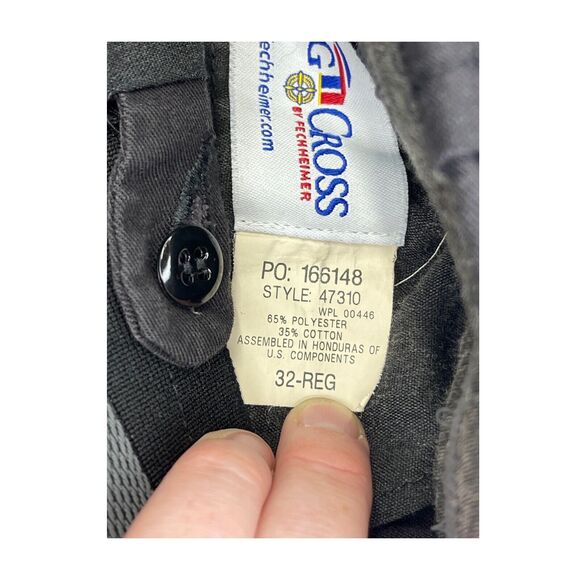 Flying Cross Black Flat Front Security Pants Men’s Size 32 Regular 30x25 - Picture 2 of 8